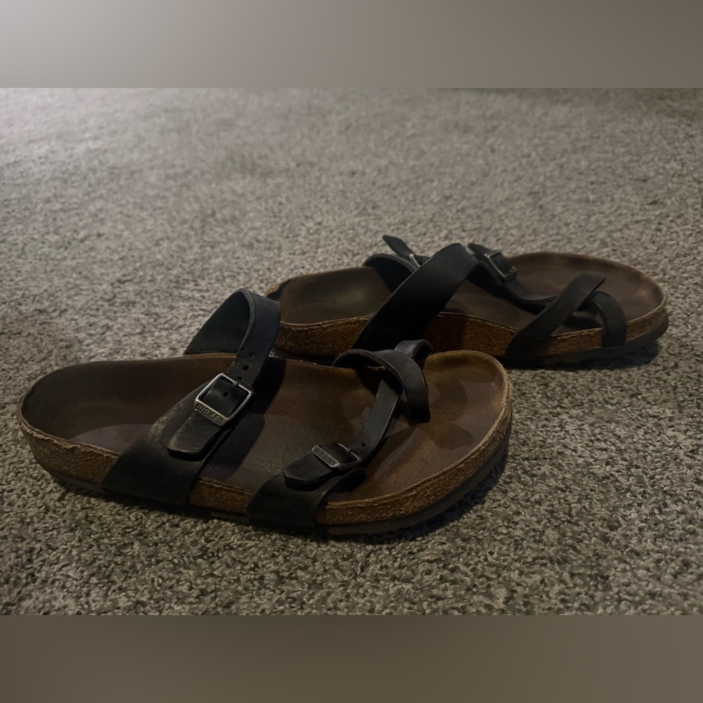 Birkenstock Mayari in black, size 40, used - Picture 2 of 4